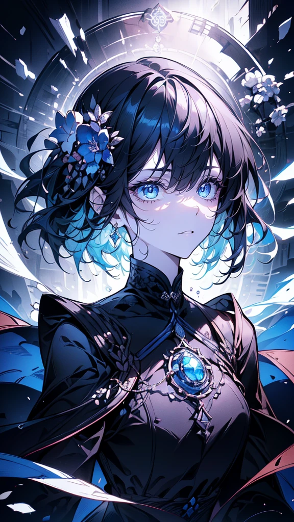 ((8k resolution))、((Highest quality))、((masterpiece))、((Very detailed))((((dramatic))), (((Rough feeling))), (((intense)))Focus on the face、tattoo、Clear Shadows、Vibrant, front,flower々background、Rich colors,Be confident,coil,scene,Boldness,to attract attention,Smart、tendency、I focus