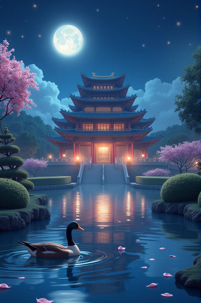 palace duck night falling stars