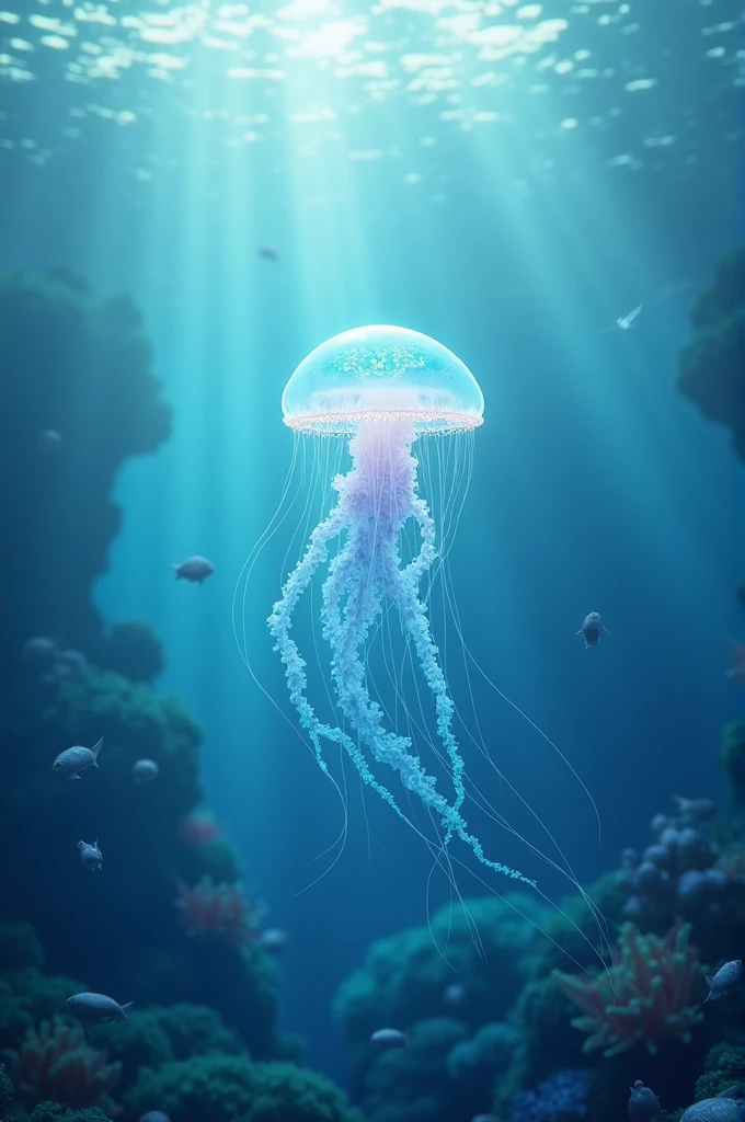 Generate an image with the jellyfish 