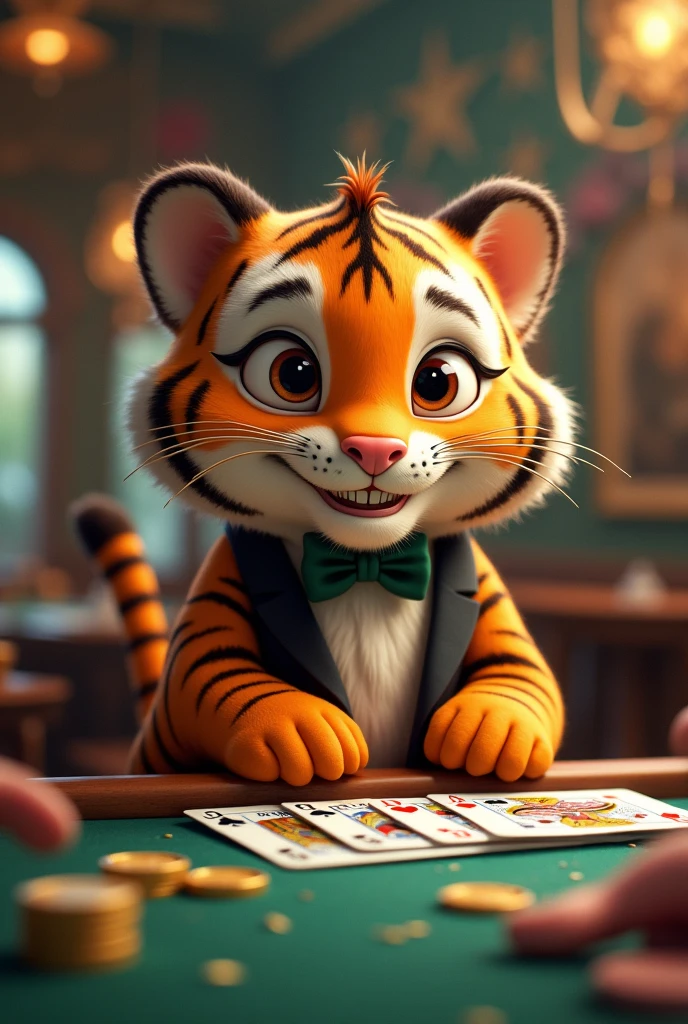 Make the little tiger of the betting game