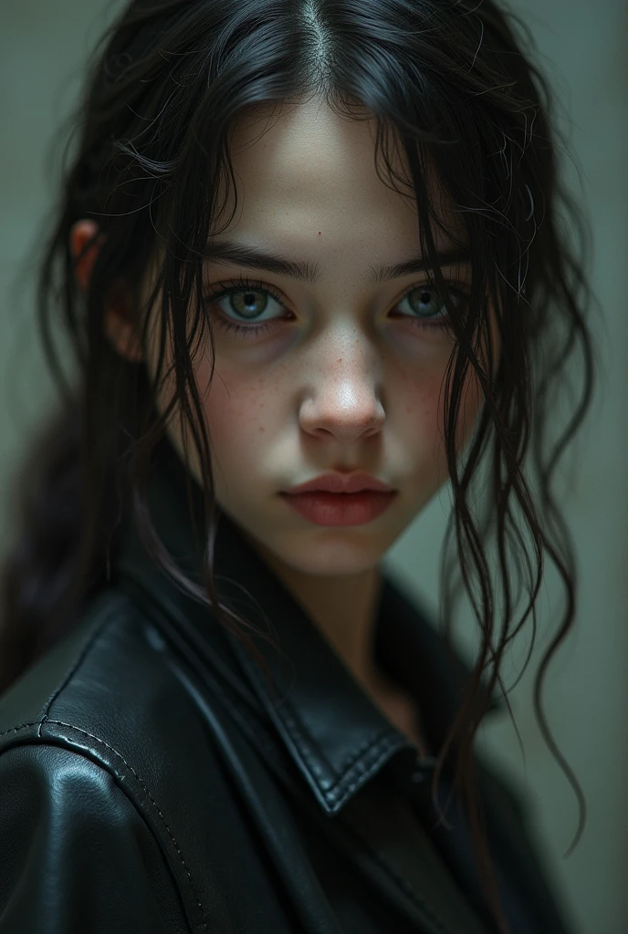 (((ultra realistic))) Photo, masterpiece, top quality, (pale skin), (Ultra detailed face and eyes:1.3), Young girl, ((John Wick guns poster reference)), (((dicks around instead of guns))), cum covered