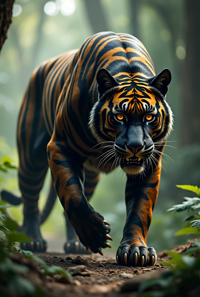 Tiger+panther cross breeding