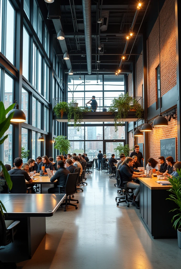a business incubator
