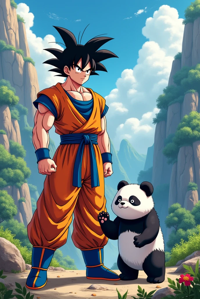 Goku and panda