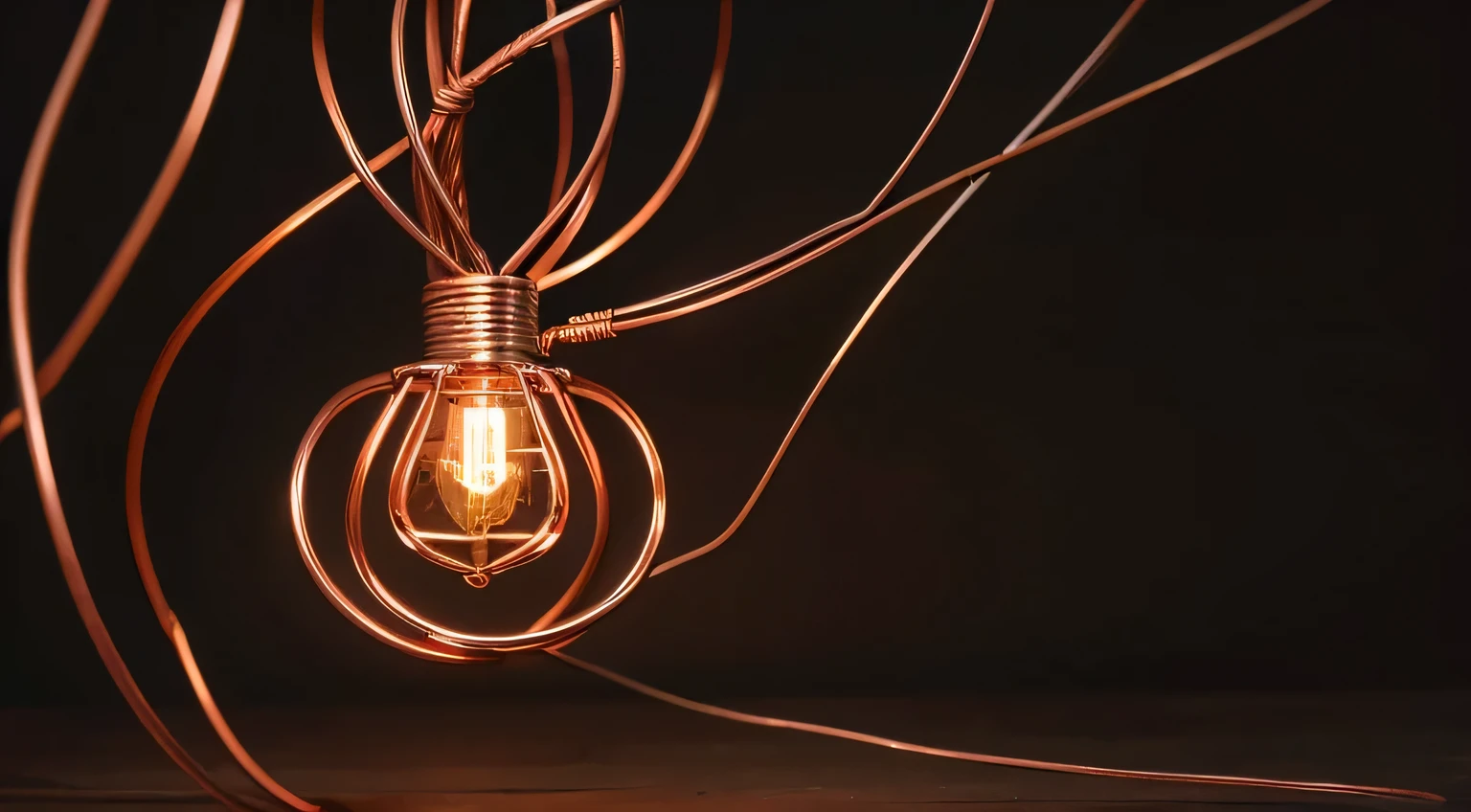 Copper wire and cable
