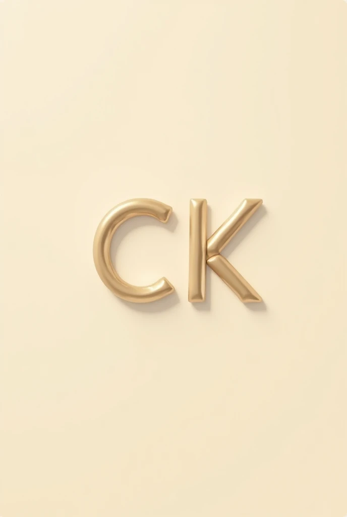 create a logo from the letters C and K, create a creamy ki logo, make creamy dan minimalist