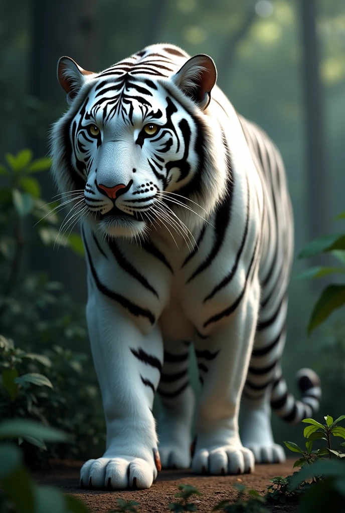 Gelugug tiger Silver black