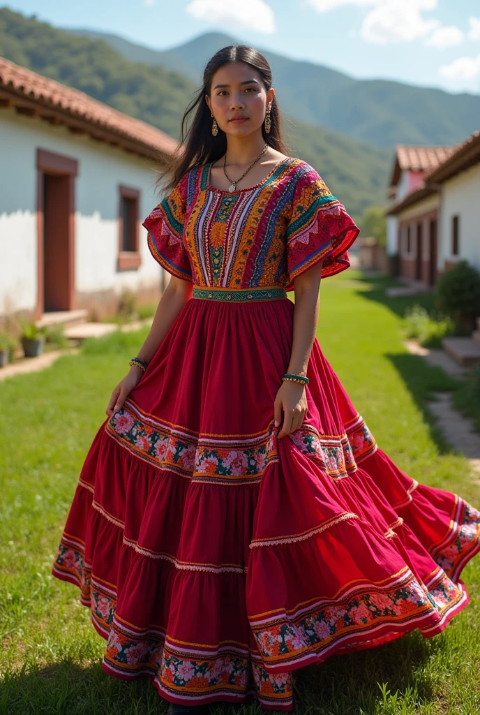 Representative dress of Calnali Hidalgo