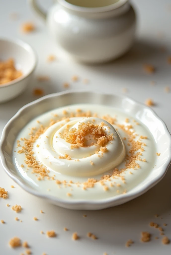 yogurt with sugar