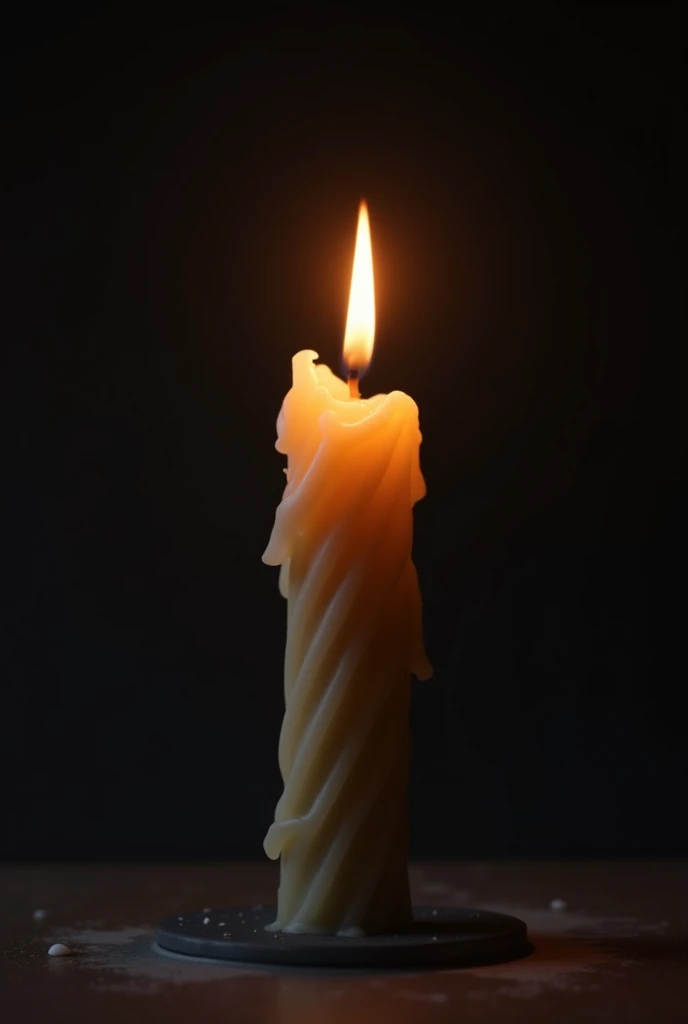 Please create an image of a chafing candle without a background