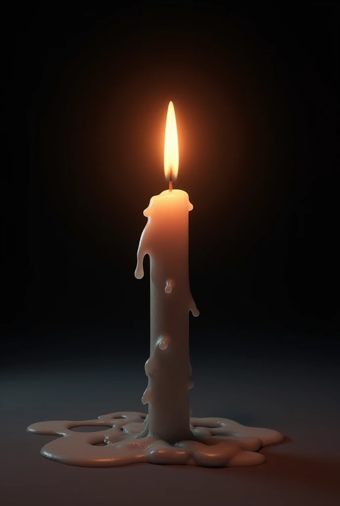 Please create an image of a chafing candle without a background