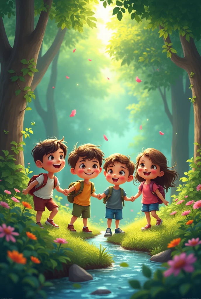 kids friends fores
