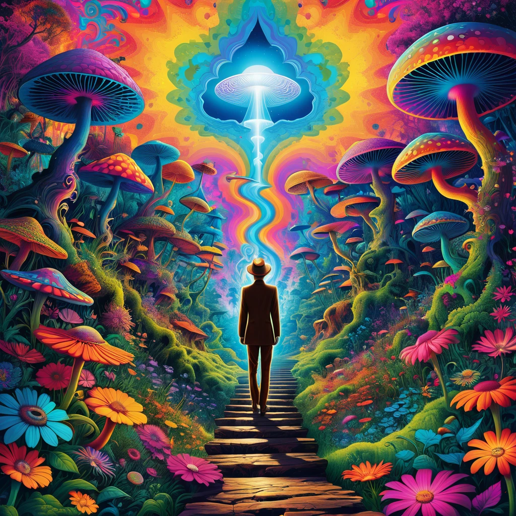 Psychedelic experience vs.. Loss of fantasy 