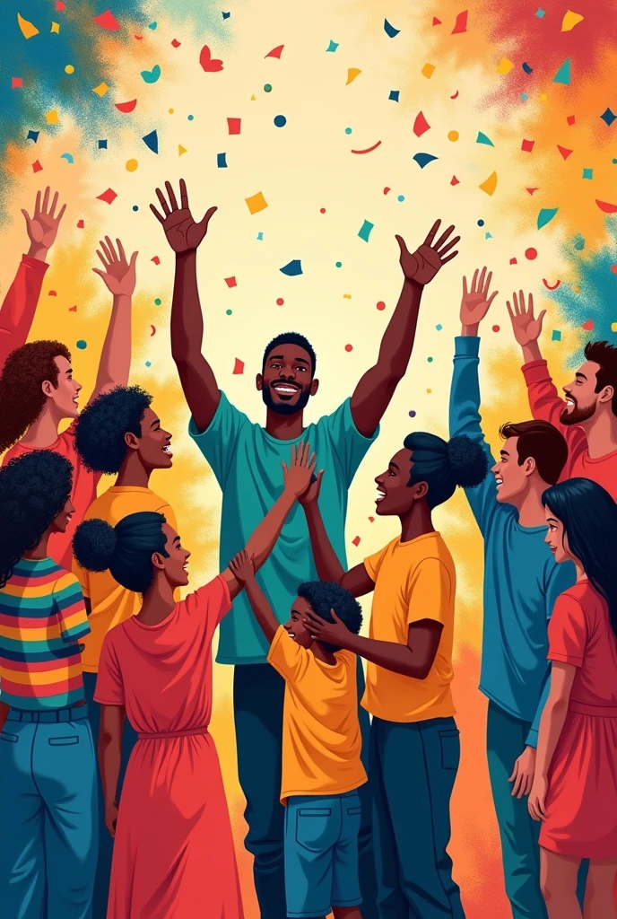 Give me a poster about celebrating human variations