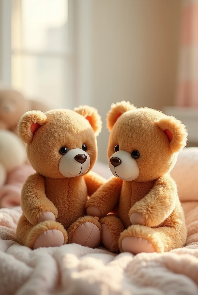 Sned me two beautiful taddy bears