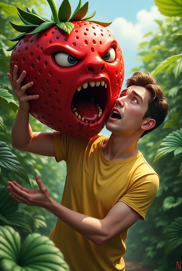 male, white dilf, handsome 40yo male, daddy are now inside of a huge gigantic pitcher plant stomach, vore, he is yelling