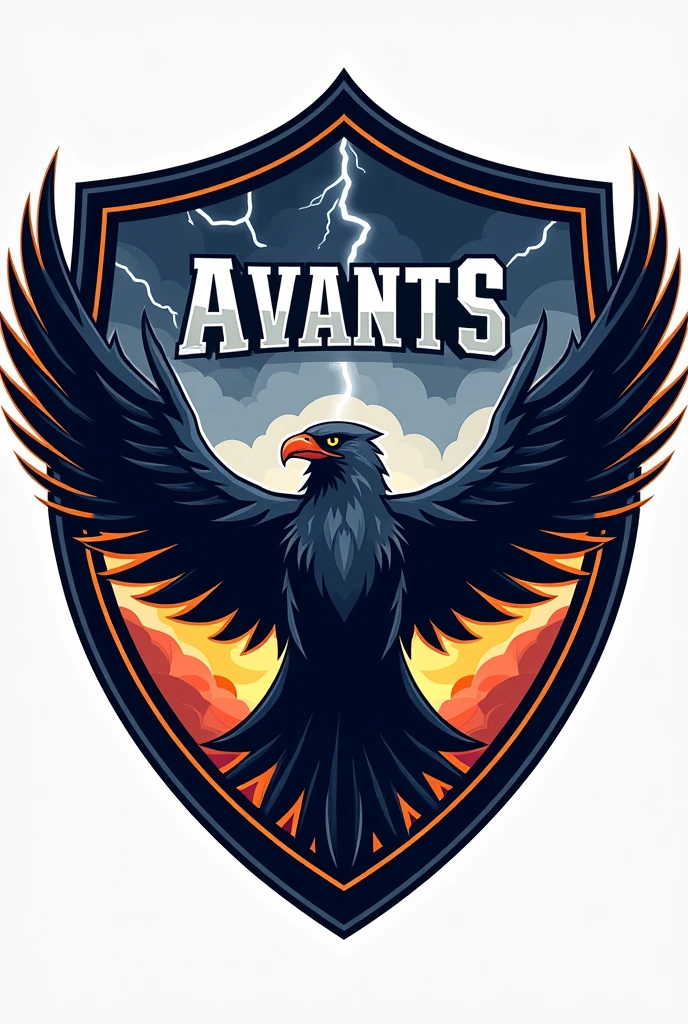 Create a shield for the football team called Avants