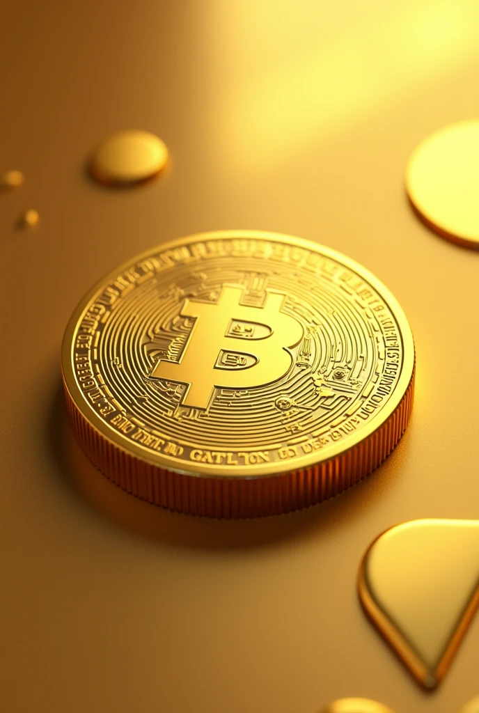 Picoin Netwok Gold Color Coin