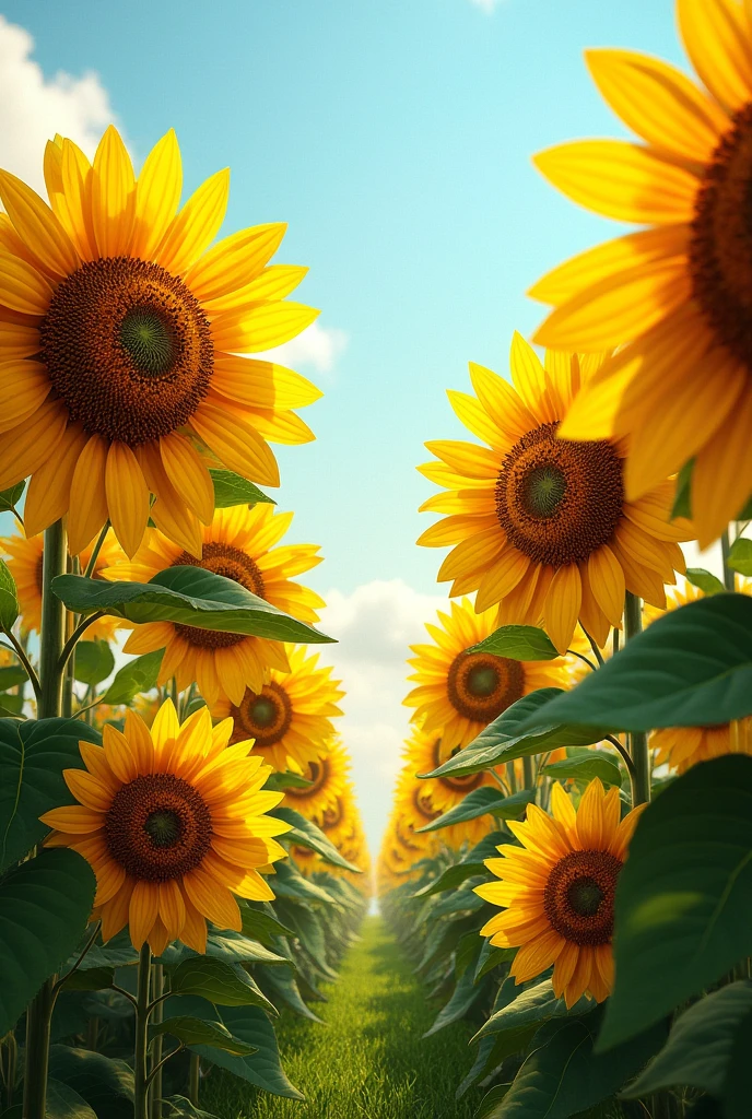 sunflower pattern
