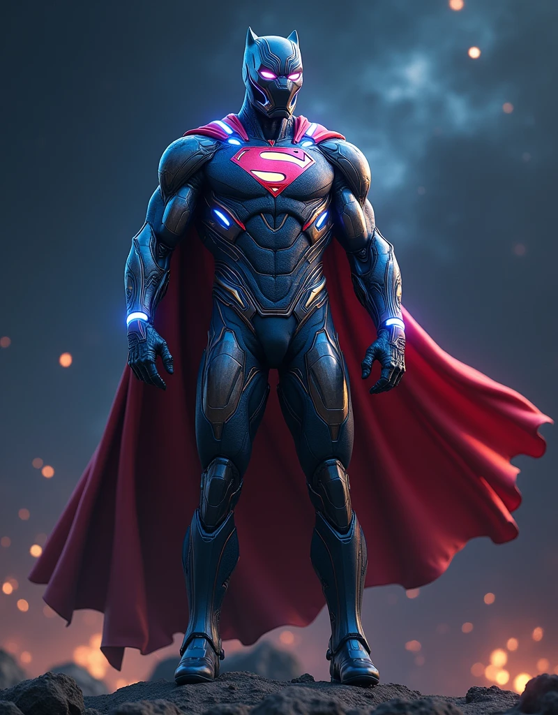 Black Panther iron man costume space costume super man costume