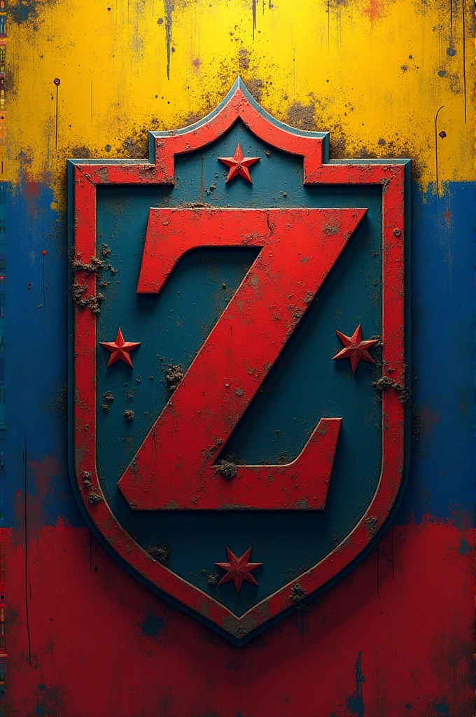 Military emblem or shield for a Venezuelan resistance movement called Plan Z
