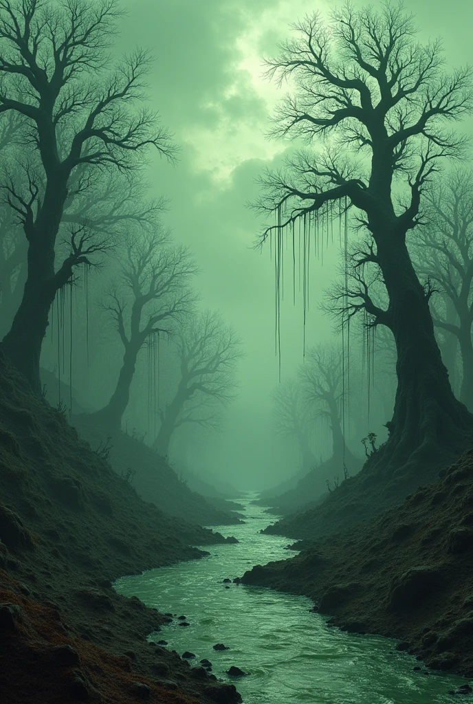 Create an image about Acid Rain