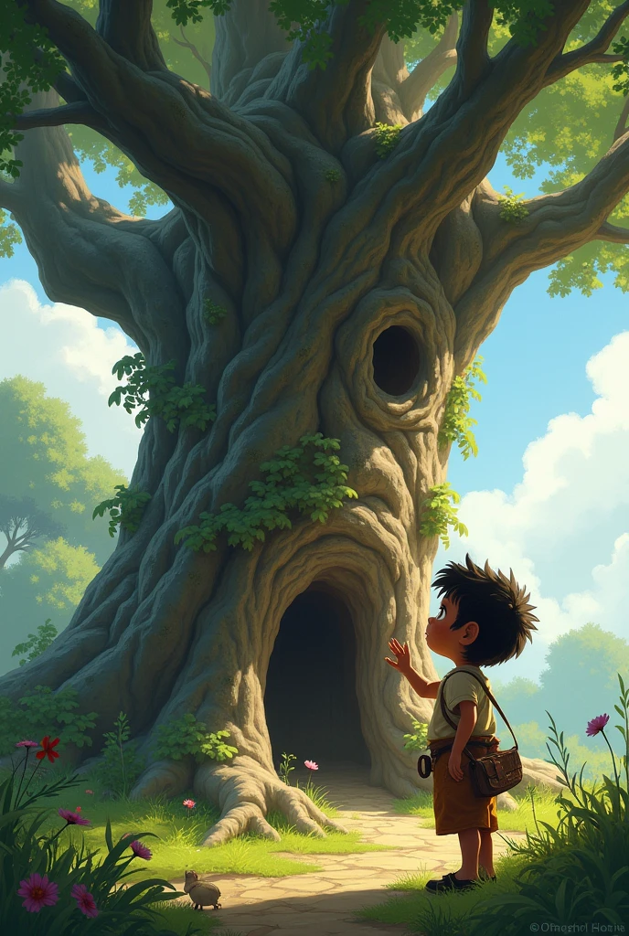 Ahmed: A curious and adventurous young boy who loves exploring new places and learning new things. His sense of wonder drives him to discover the mysteries of the old tree.