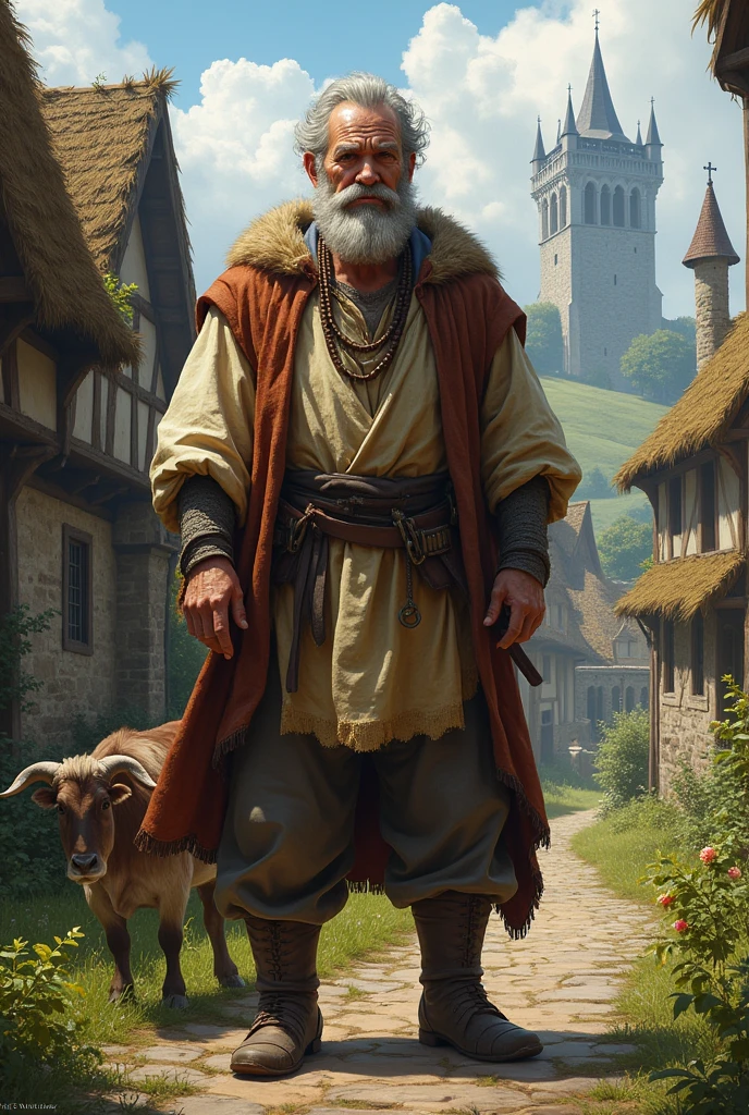 Mr. Dawn like a resident of a medieval village