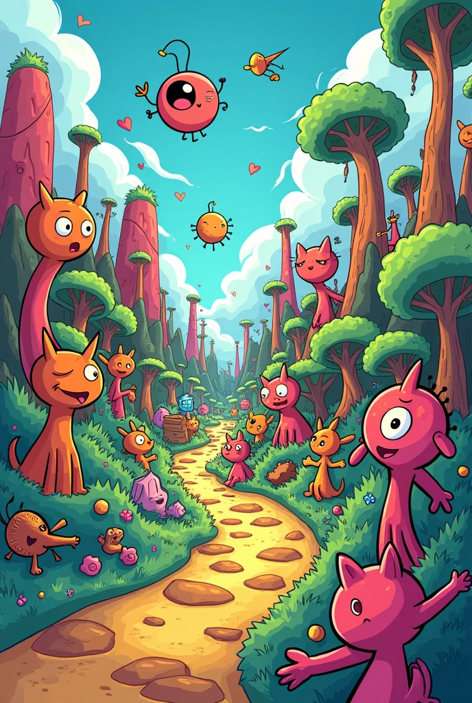 Imitation du style de dessin de cartoon network 