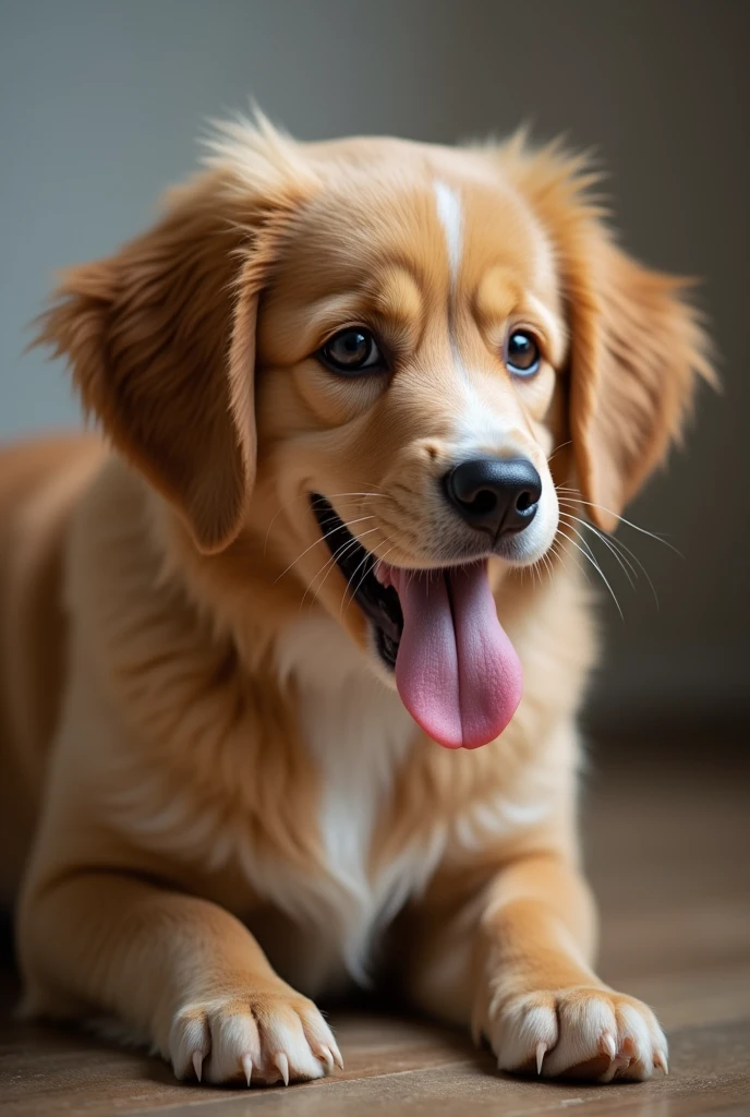 Dog anus