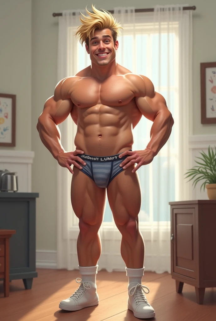 mrbeast in underwear and socks