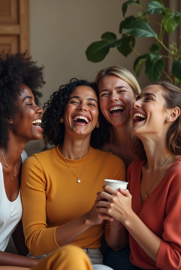 Laughing women