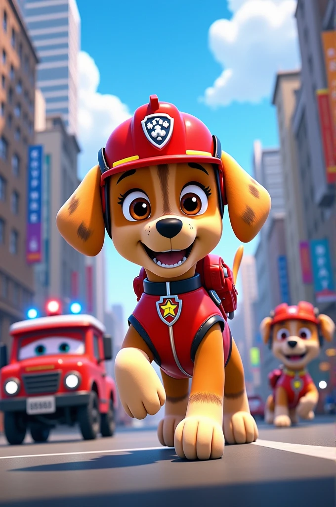 Paw patrol with first name sasha