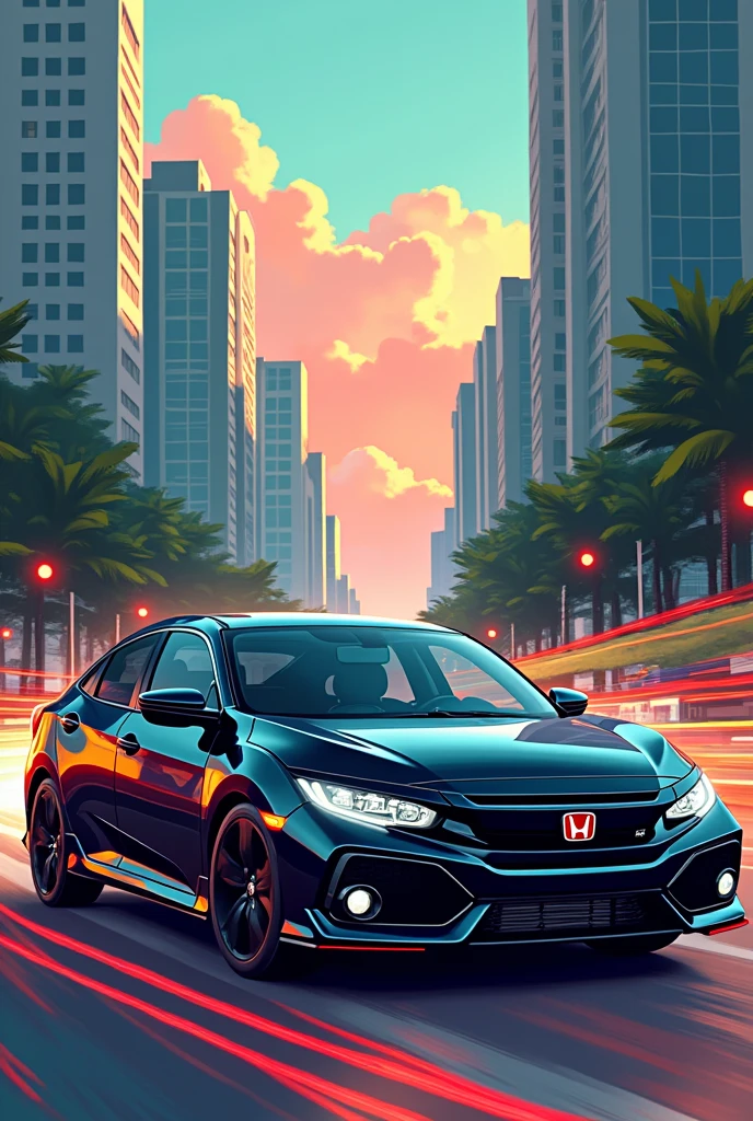 Logo with name "xuxu from 99" acrescentar um carro dirigindo na av paulista bem rápido 

Escrever em português xuxu from 99 deixar mais brasileiro carro civic carro preto deixar mais brasileiro
