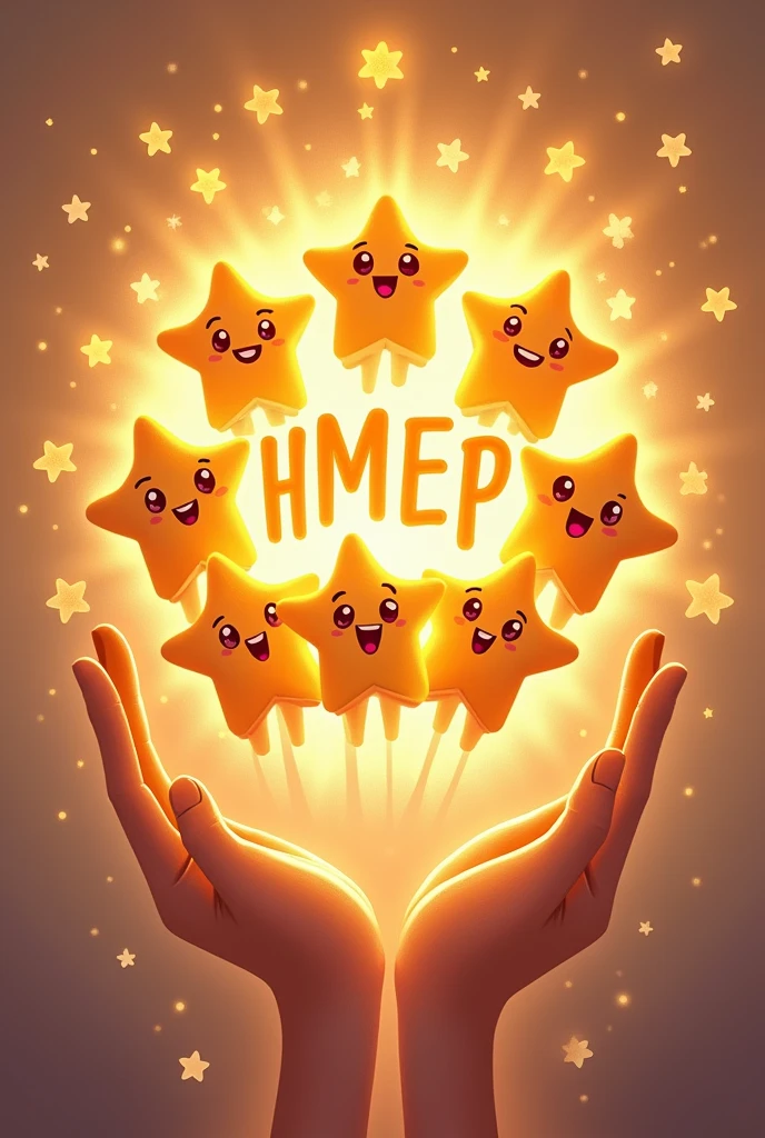 Logo 8 stars of hope choir HMEP