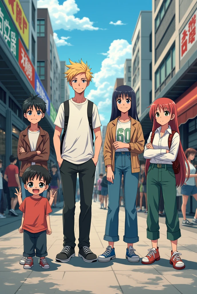 Ordinary people in anime
