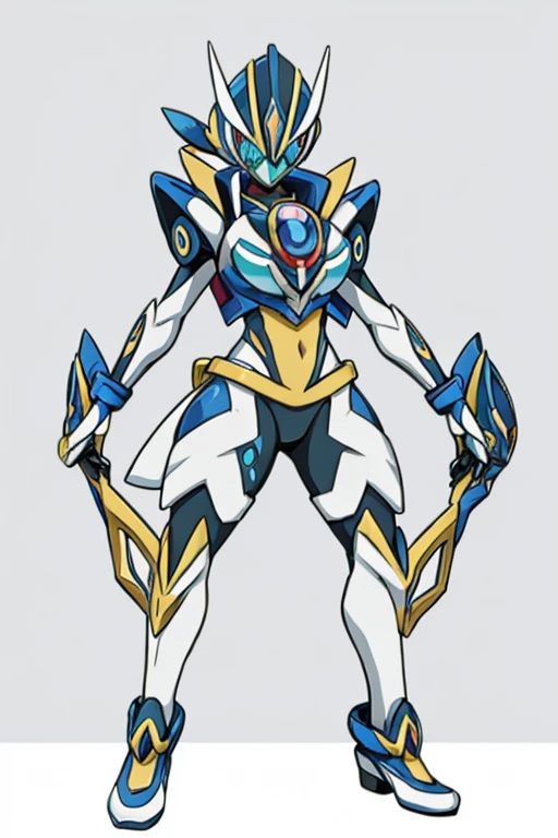 Furry female monster alola pokemon sun and moon kamen rider warframe style