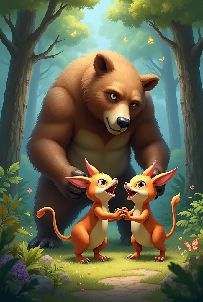 Two agacuate two bitching with a mature bear named dylan