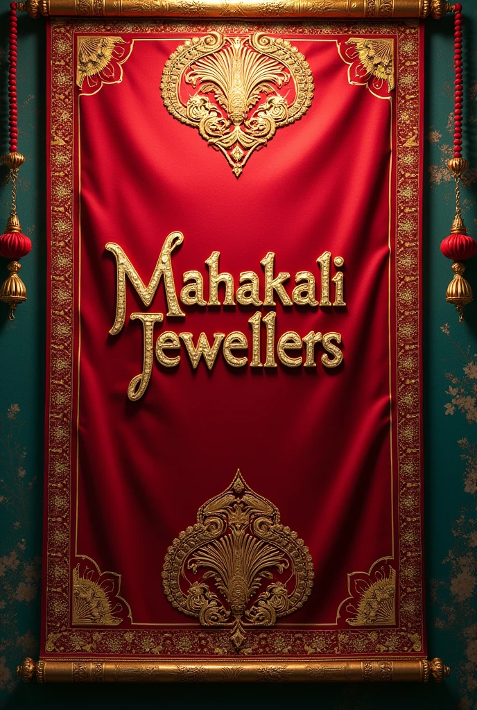 Mahakali jewellers shop banner in name of Mahakali jewellers kishan taviya