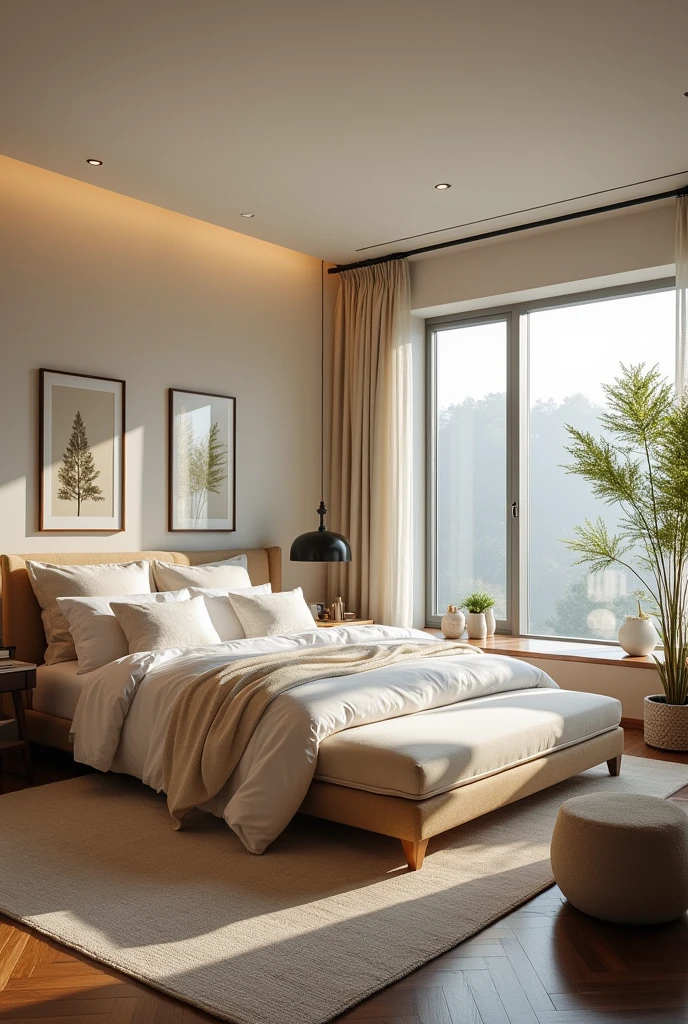 An ideal bedroom