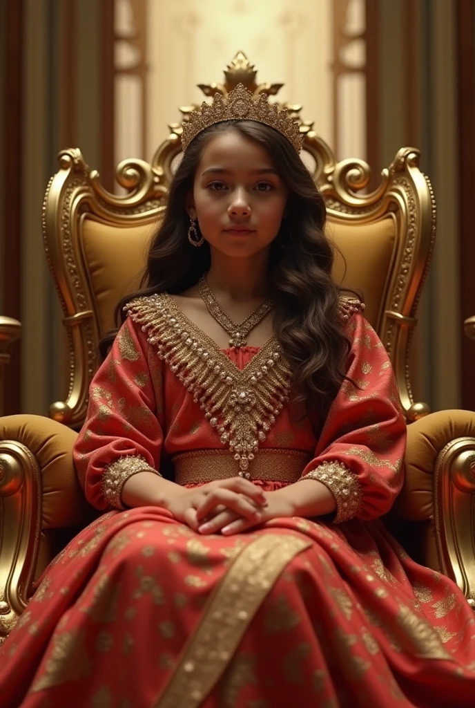 Raise a very rich child that no one can have the money she has, she is estimated to be worth over a billion reais