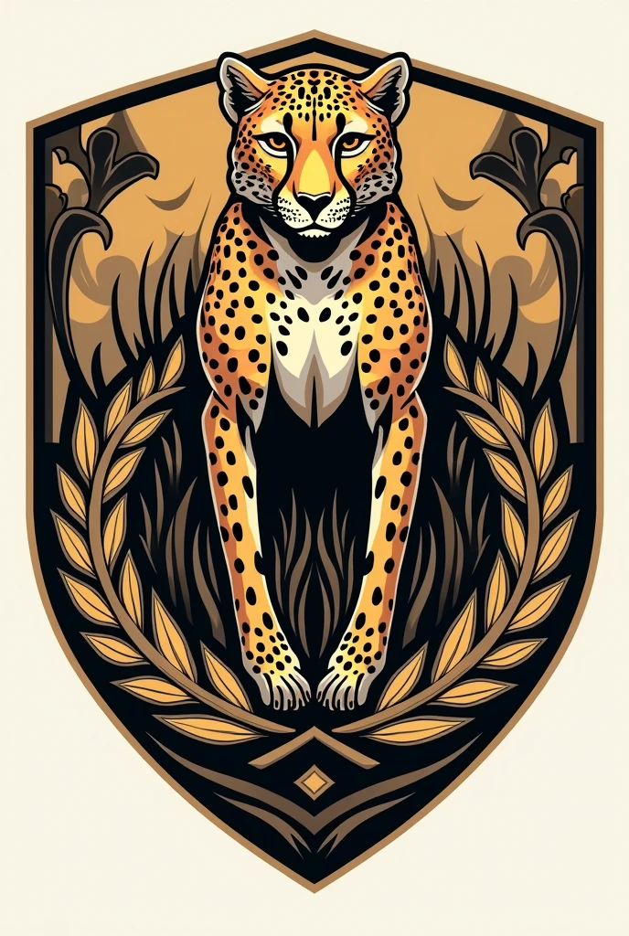 Assemble a cheetah unit crest