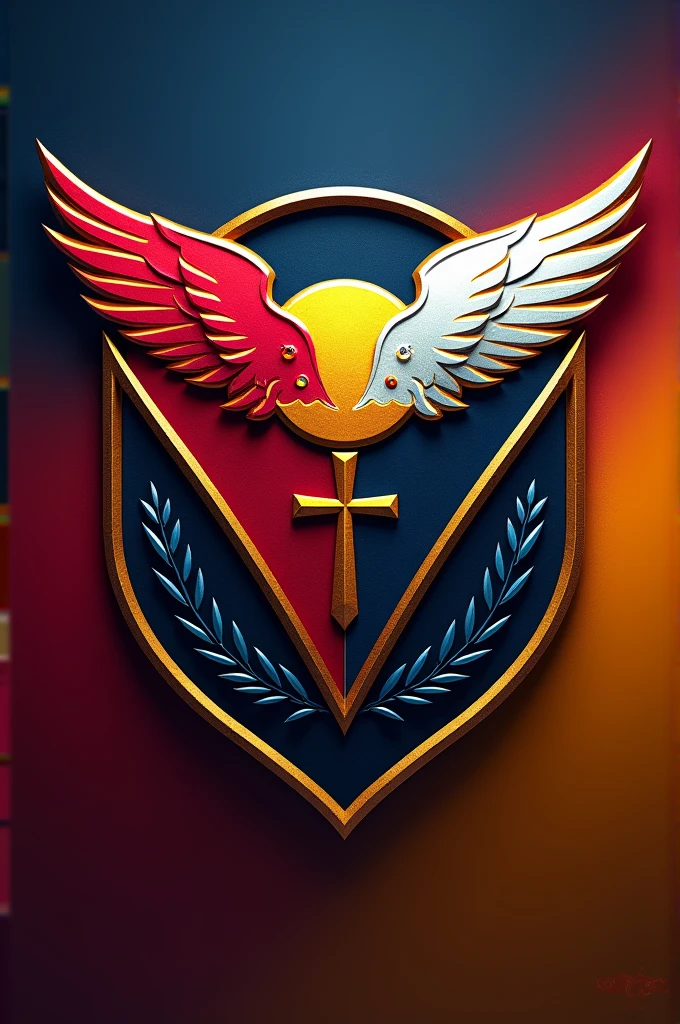 A fusion of the Corinthians and Red Bull shields