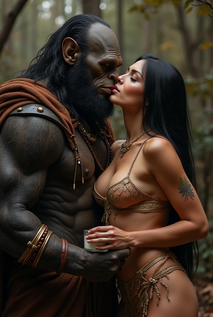 Raam having sex with sita while licking her boobs milk