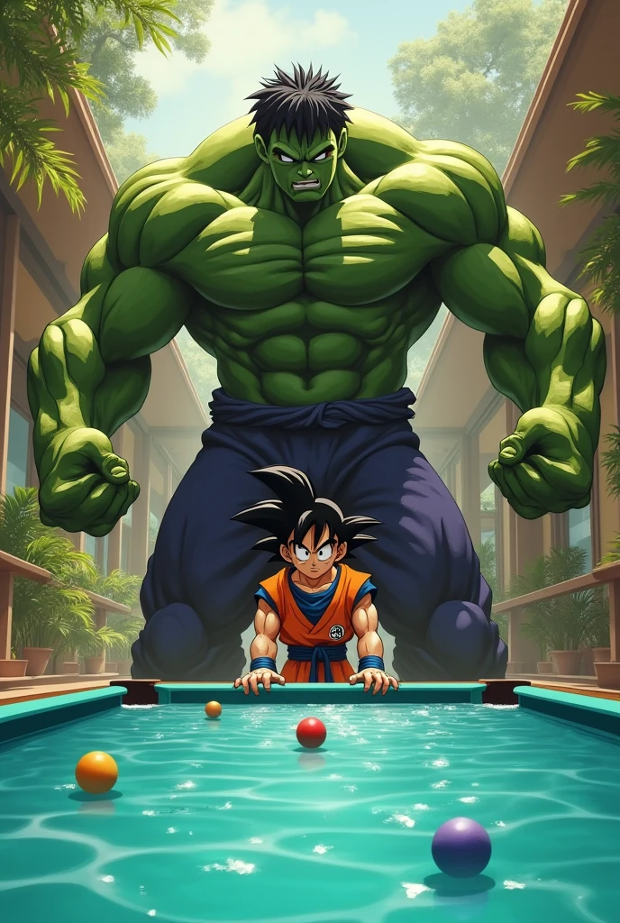 Hulk goku and boddy date pool