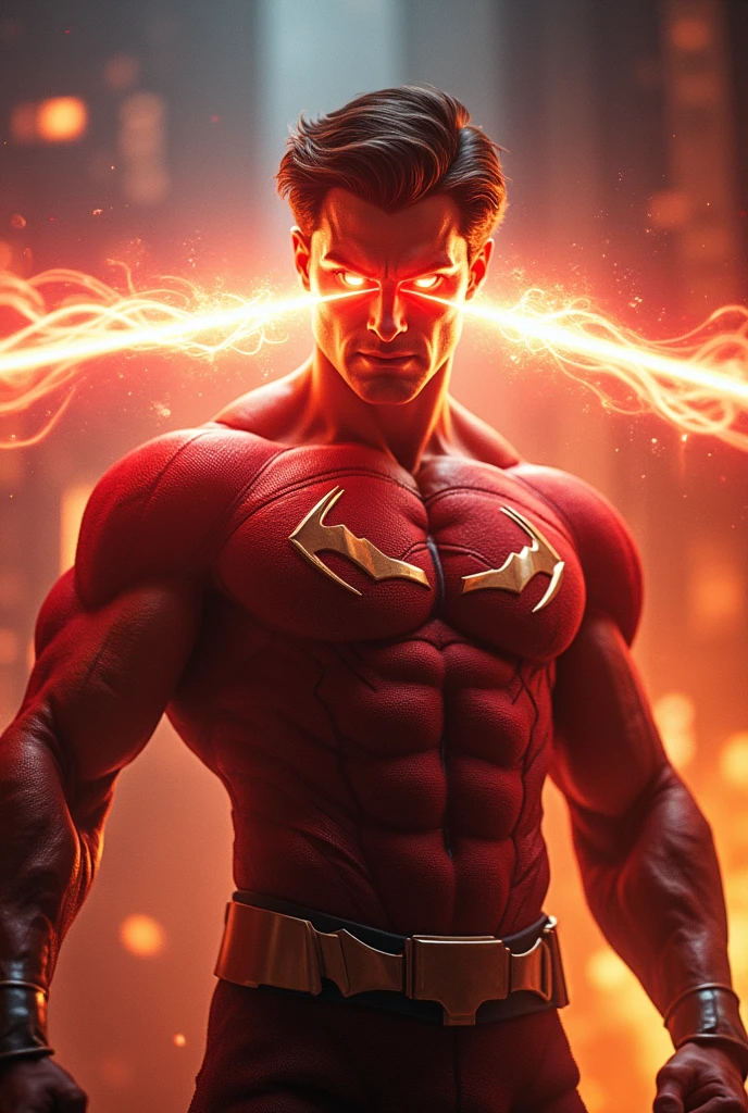 Superman laser beams