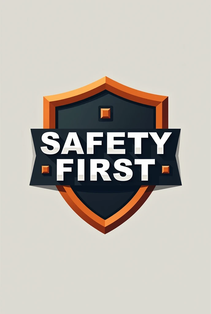 Create a logo for a work group within the company with the following theme ( Safety frist ).
