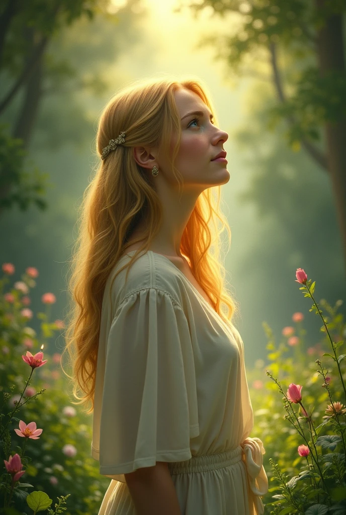  young blonde with faith in search of healing