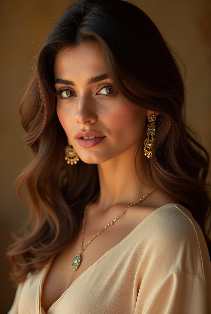 zxzxnurgul wearing a gold dress and jewelry with a tiara on her head and a necklace on her neck with ((happy face)), masterpiece, best quality, CG, detailed light, extremely detailed, royalty, HDR, intricate details,brown eyes
<lora:nurgul-000024:0.7>,, Photorealistic, Hyperrealistic, Hyperdetailed, analog style, hip cocked, demure, low cut, black lace, detailed skin, matte skin, soft lighting, subsurface scattering, realistic, heavy shadow, masterpiece, best quality, ultra realistic, 8k, golden ratio, Intricate, High Detail, film photography, soft focus