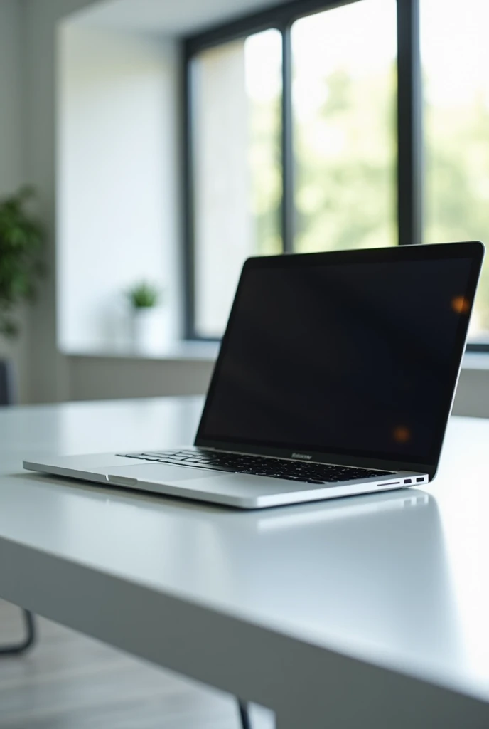 Apple MacBook pro 14 inch m2 pro 16gb 512gb on a table on open office